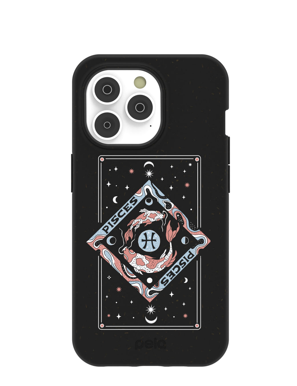 Black Pisces iPhone 14 Pro Case with MagSafe Module