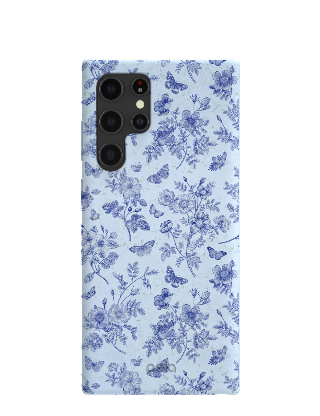 Powder Blue Porcelain Samsung Galaxy S22 Ultra Case