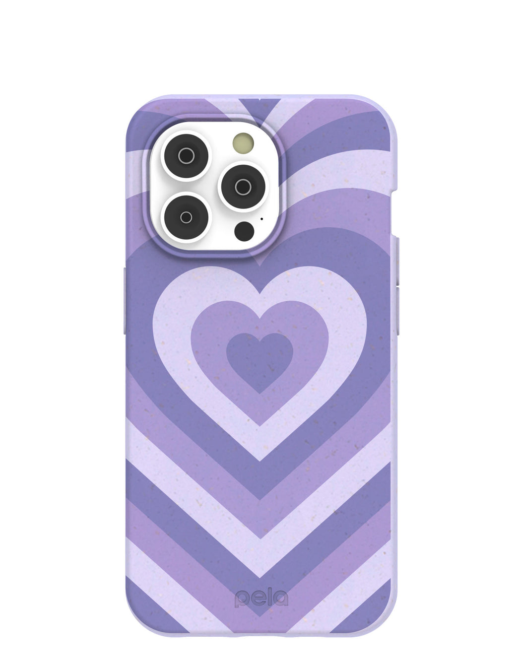 Lavender Power Hearts iPhone 14 Pro Case with MagSafe Module