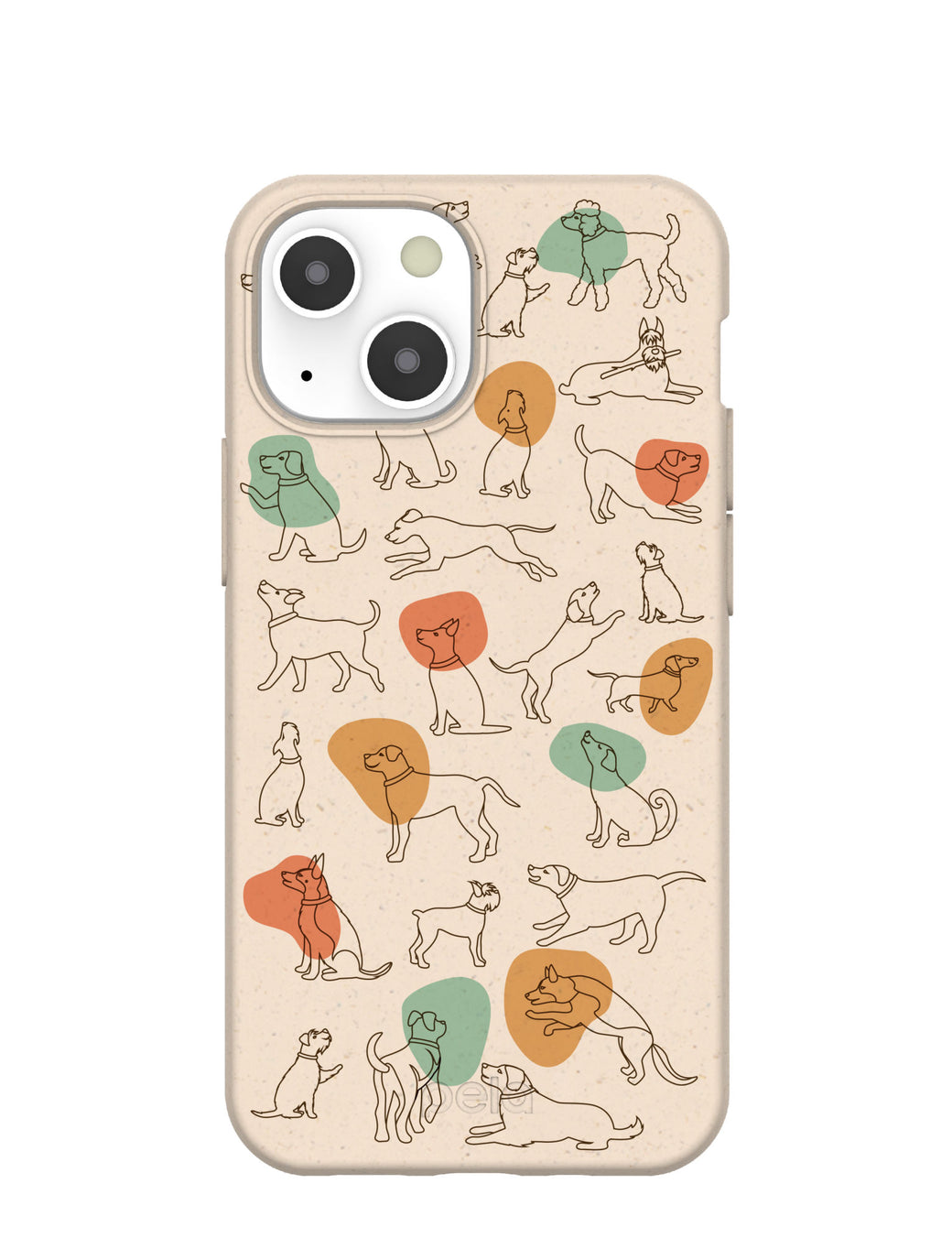 Seashell Puppers iPhone 13 Mini Case