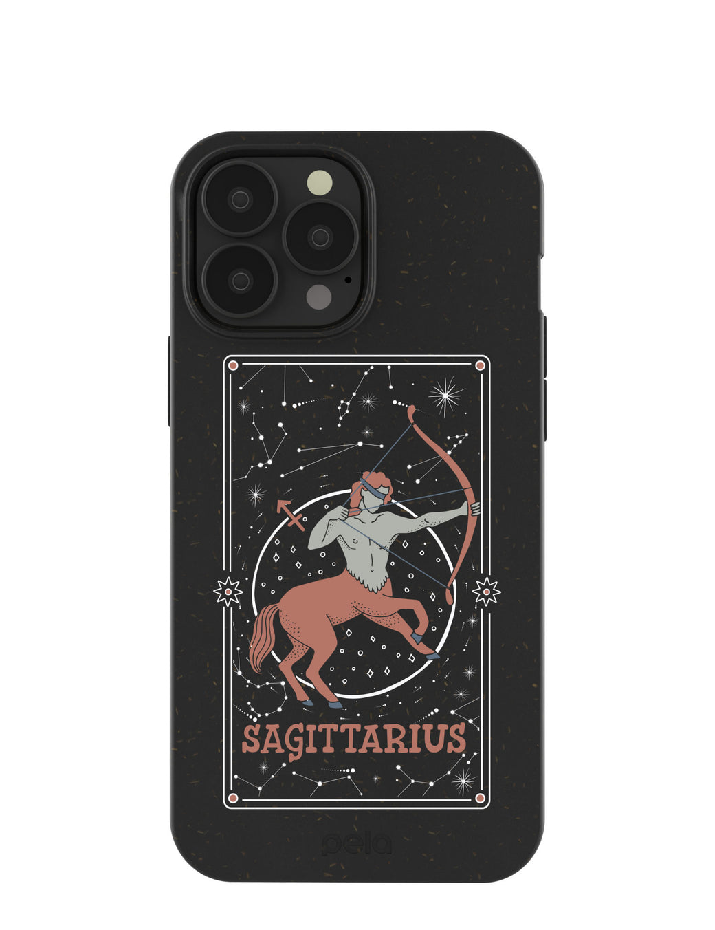 Black Sagittarius iPhone 13 Pro Max Case