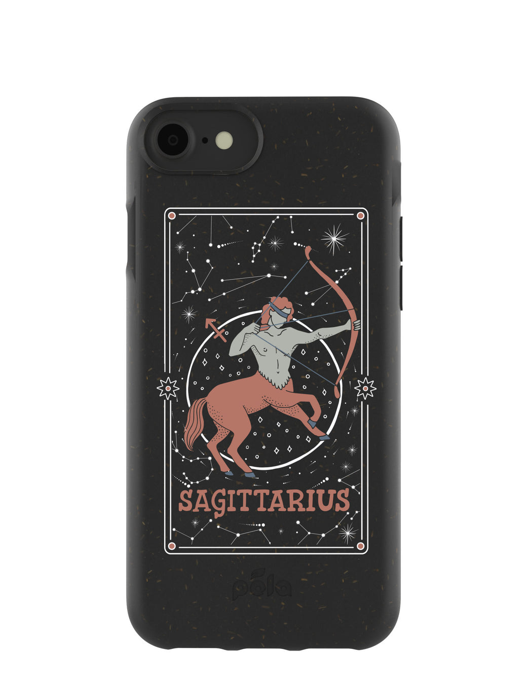 Black Sagittarius iPhone 6/6s/7/8/SE Case