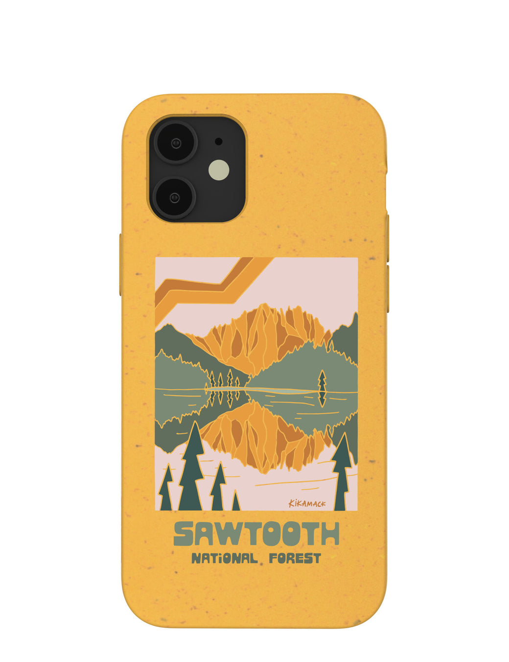 Honey Sawtooth iPhone 12/ iPhone 12 Pro Case