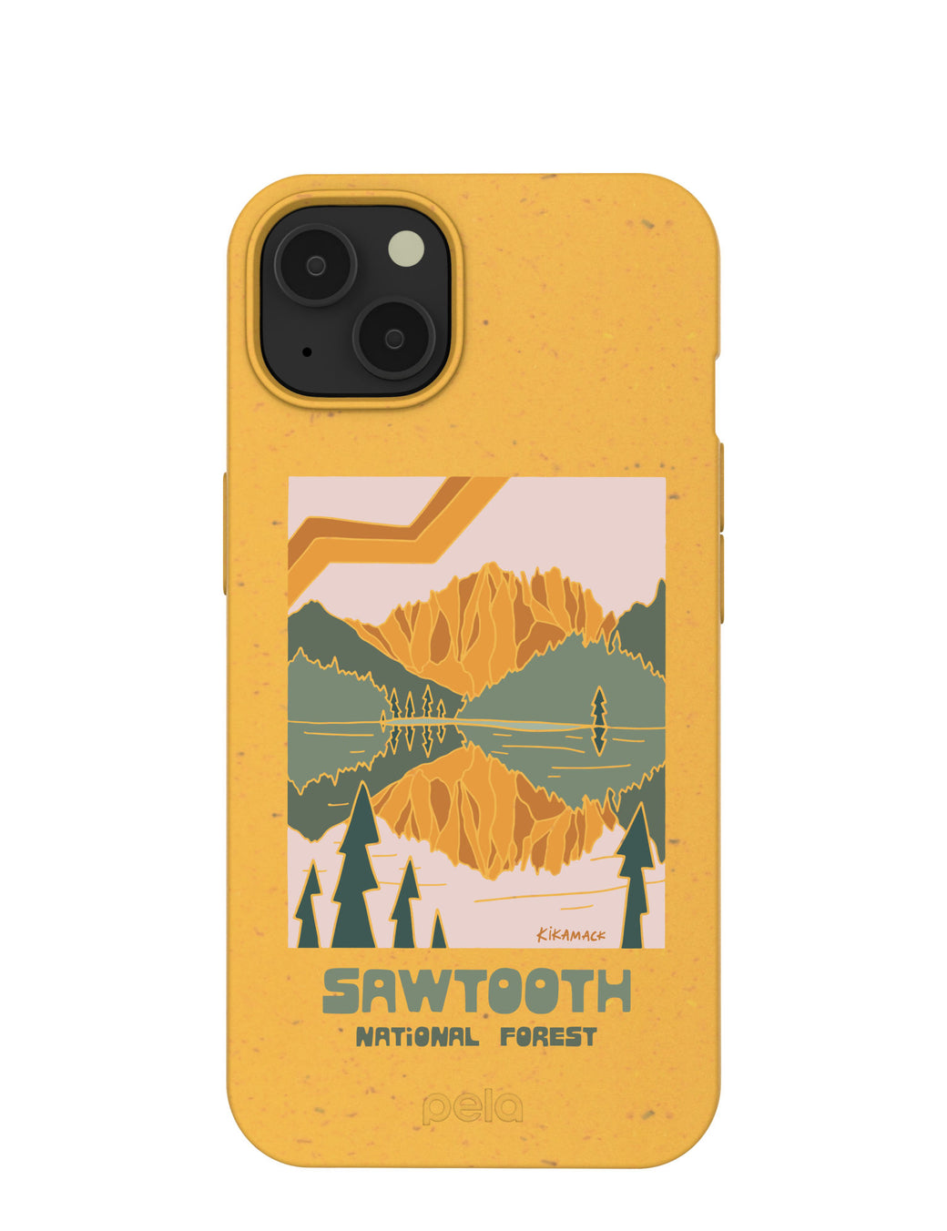 Honey Sawtooth iPhone 13 Case