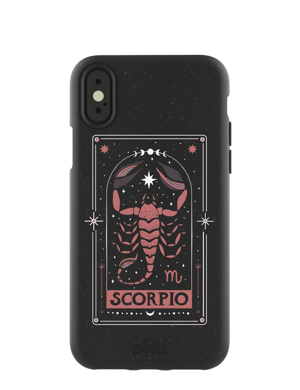 Black Scorpio iPhone X Case