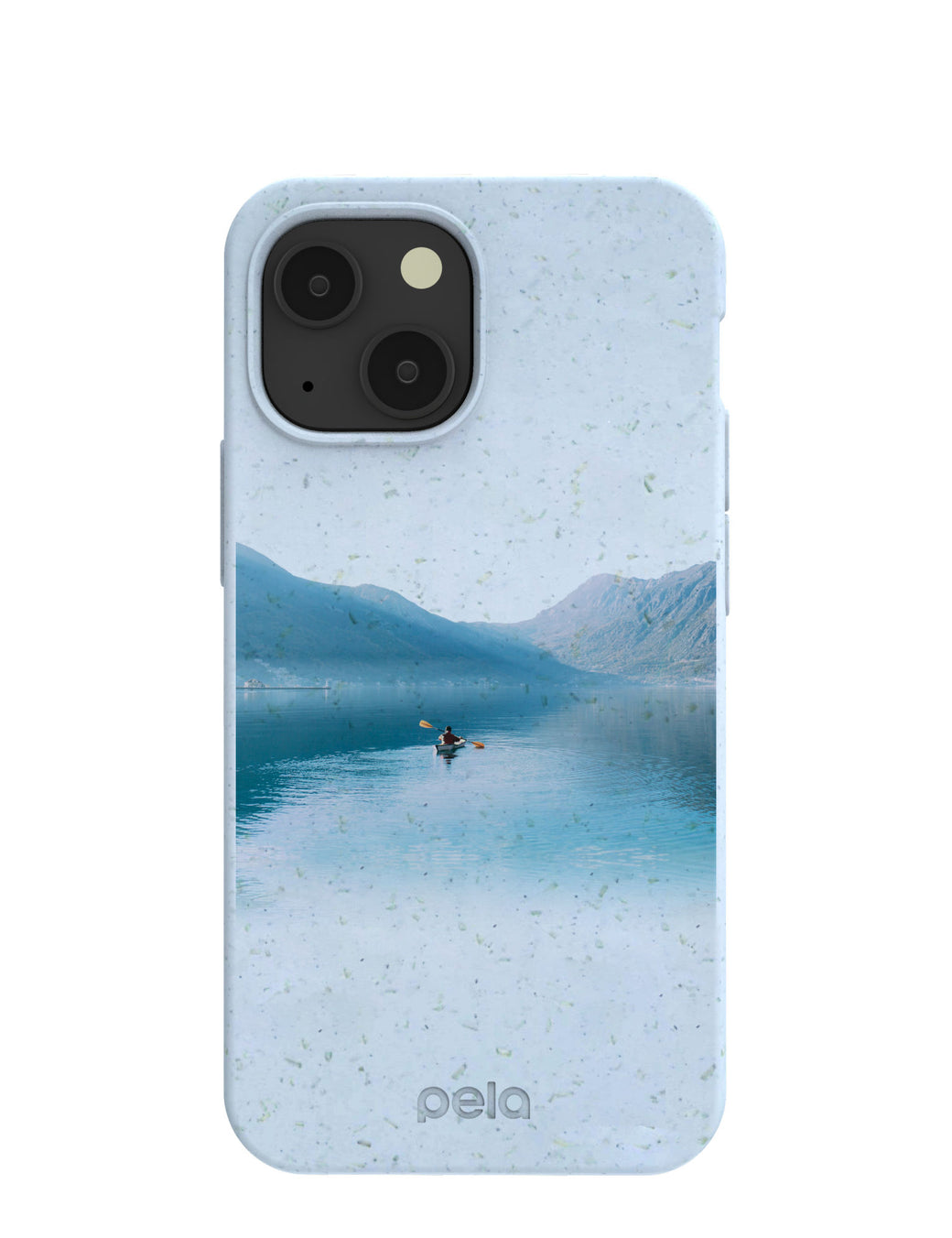 Powder Blue Serene iPhone 13 Mini Case