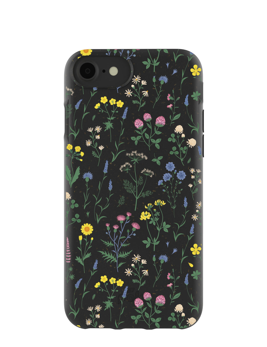 Black Shadow Blooms iPhone 6/6s/7/8/SE Case