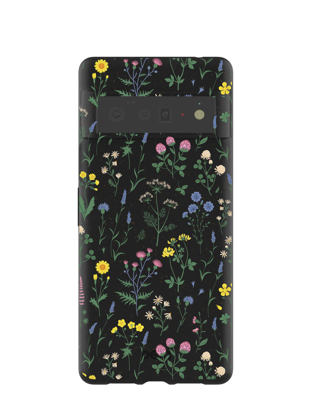 Black Shadow Blooms Google Pixel 6 Pro Case