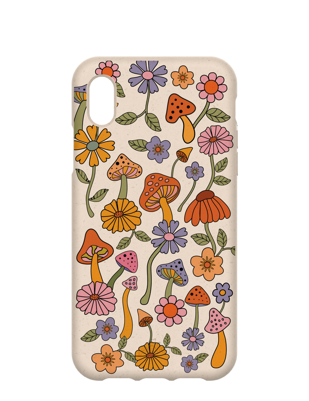 Seashell Shrooms and Blooms iPhone XR Case