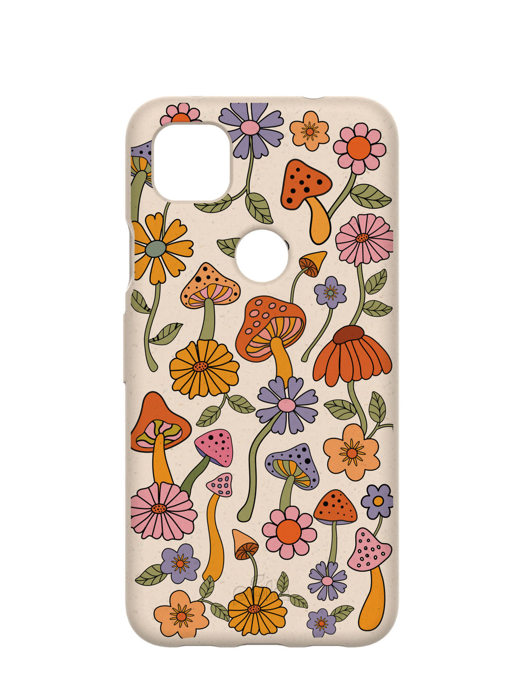 Seashell Shrooms and Blooms Google Pixel 4a Case