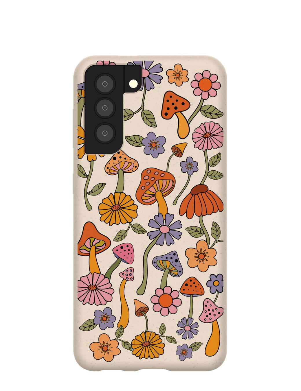 Seashell Shrooms and Blooms Samsung Galaxy S21 Case