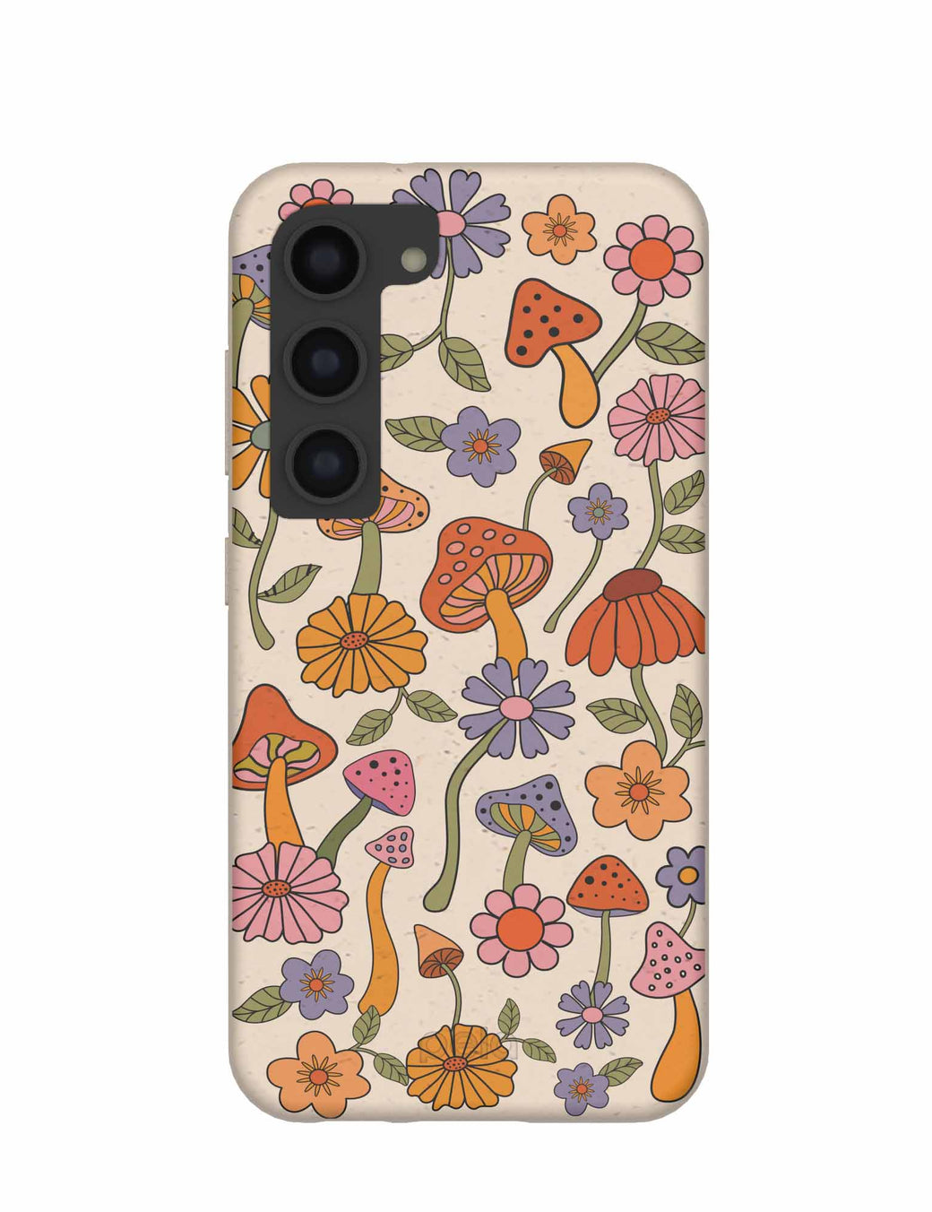 Seashell Shrooms and Blooms Samsung Galaxy S23 Case
