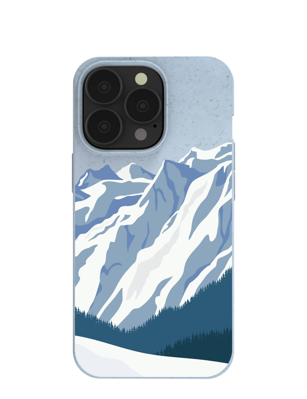 Powder Blue Slopes Calling iPhone 13 Pro Case
