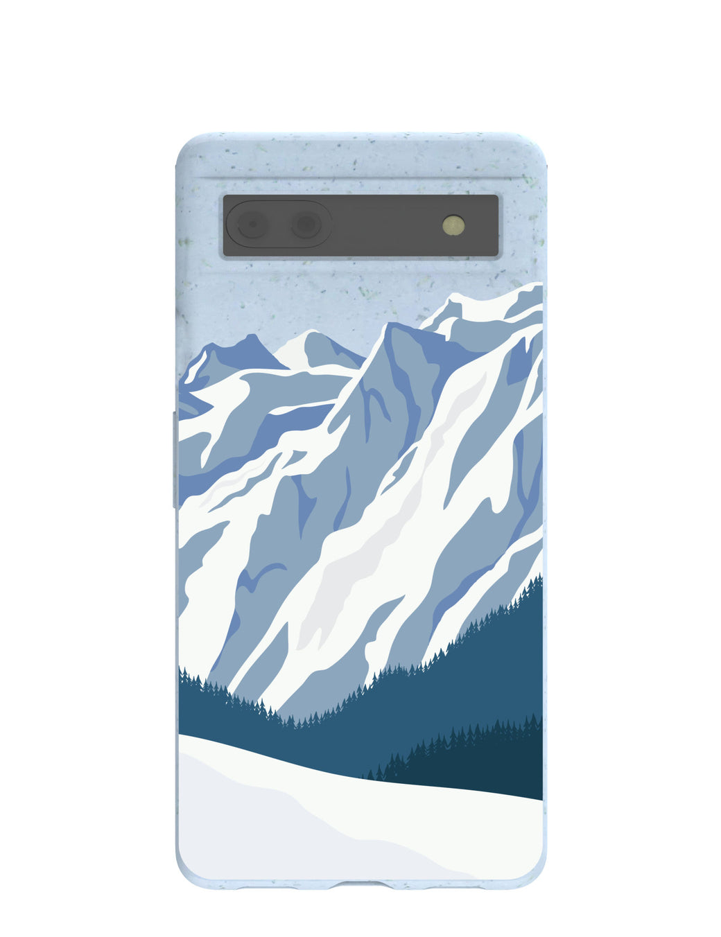 Powder Blue Slopes Calling Google Pixel 6a Case