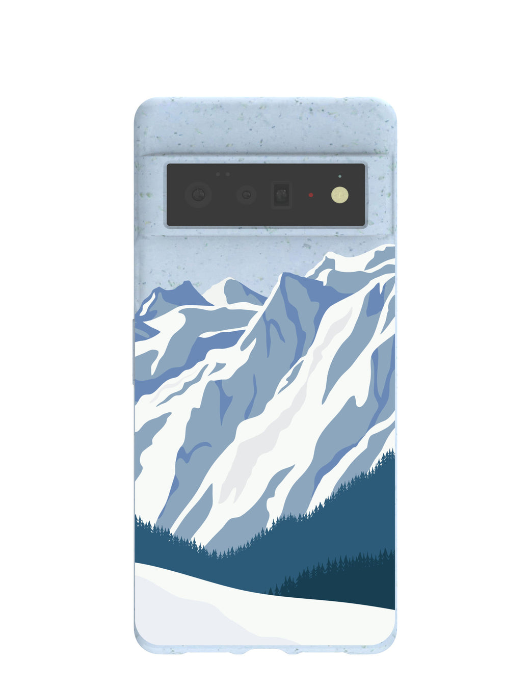 Powder Blue Slopes Calling Google Pixel 6 Pro Case