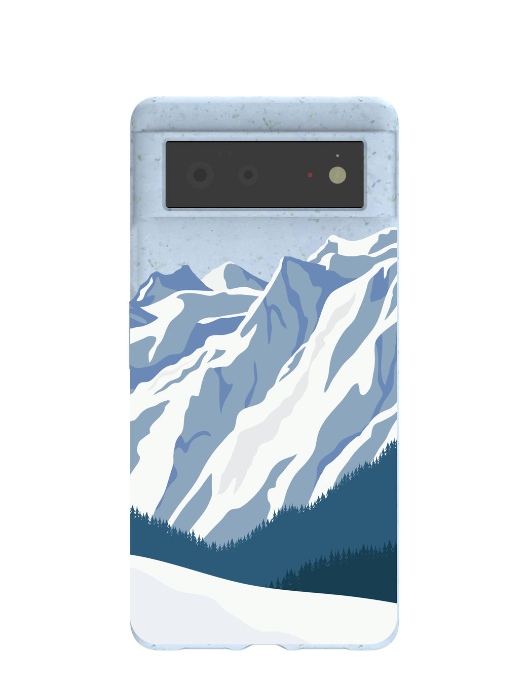 Powder Blue Slopes Calling Google Pixel 6 Case
