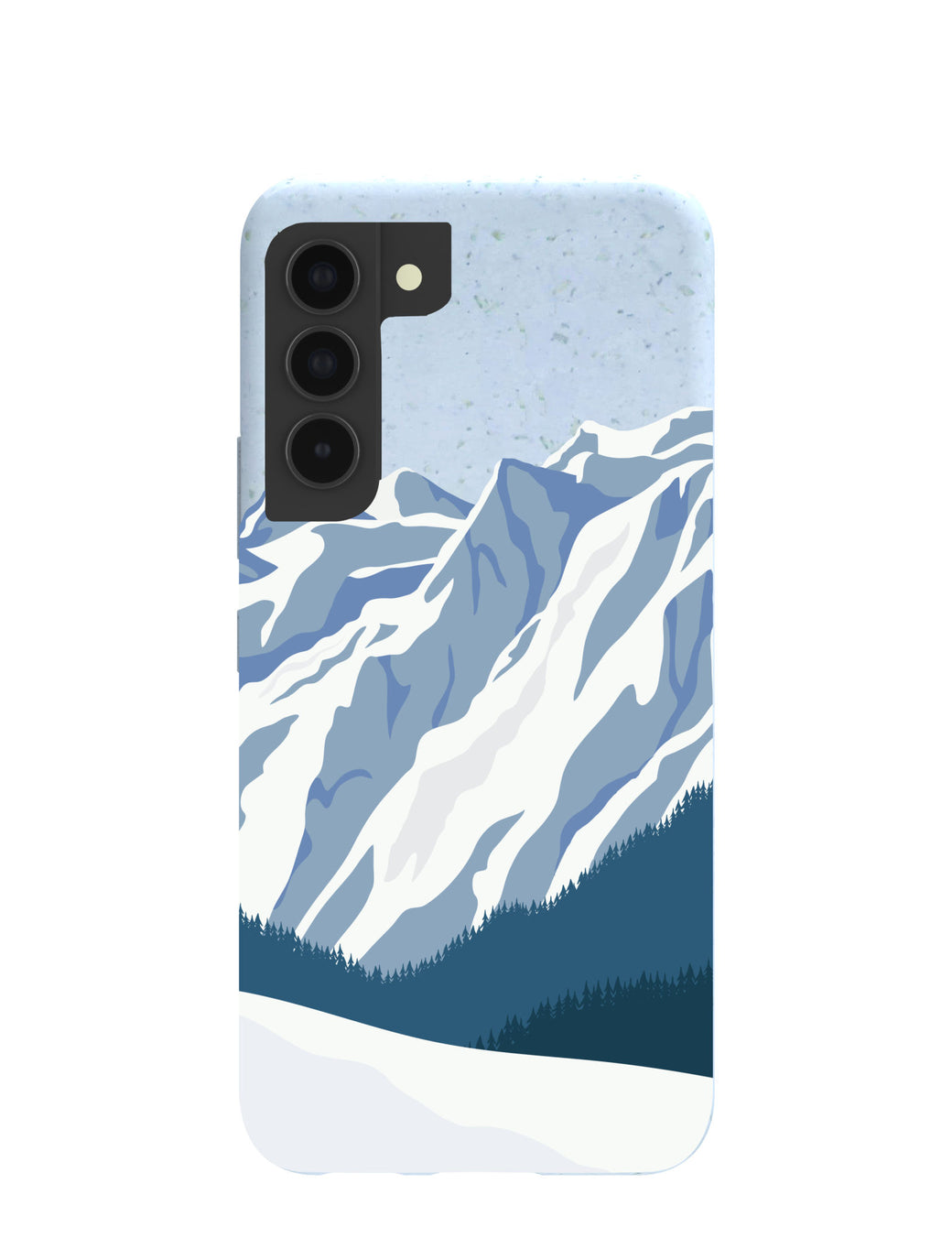 Powder Blue Slopes Calling Samsung Galaxy S22 Case