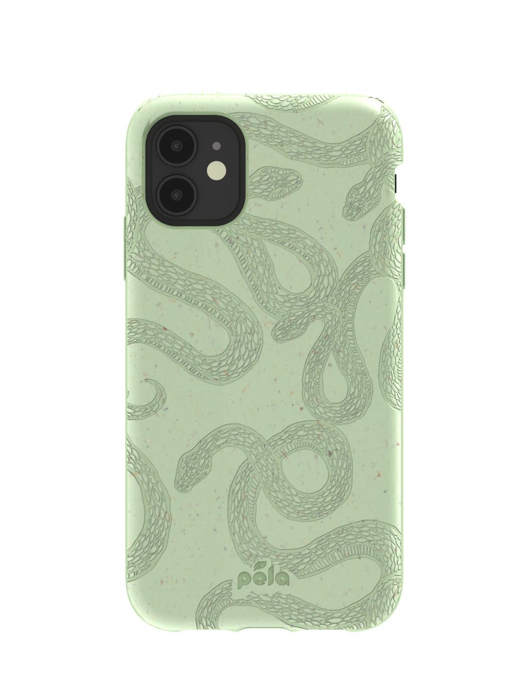 Sage Green Snaky iPhone 11 Case