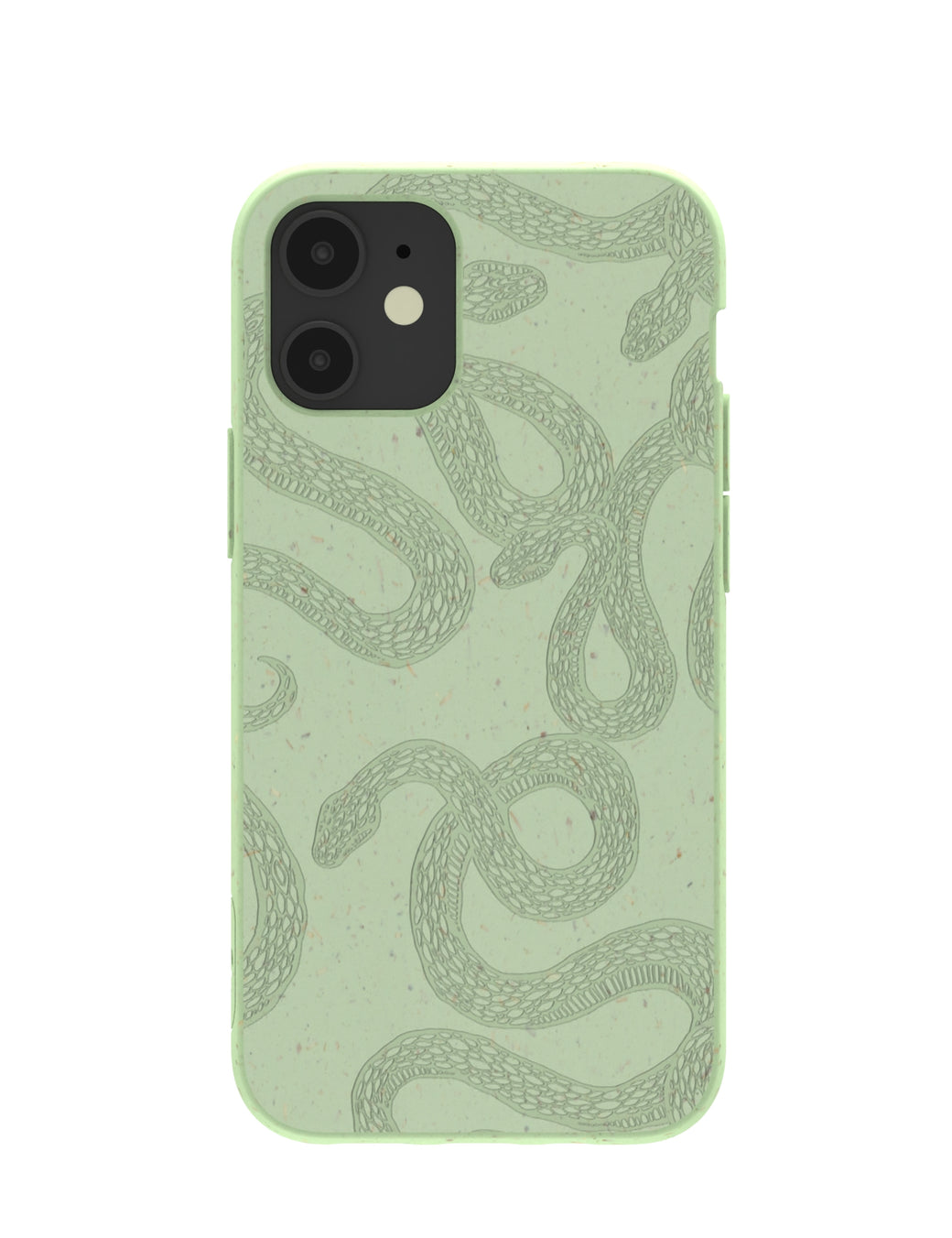 Sage Green Snaky iPhone 12 Mini Case