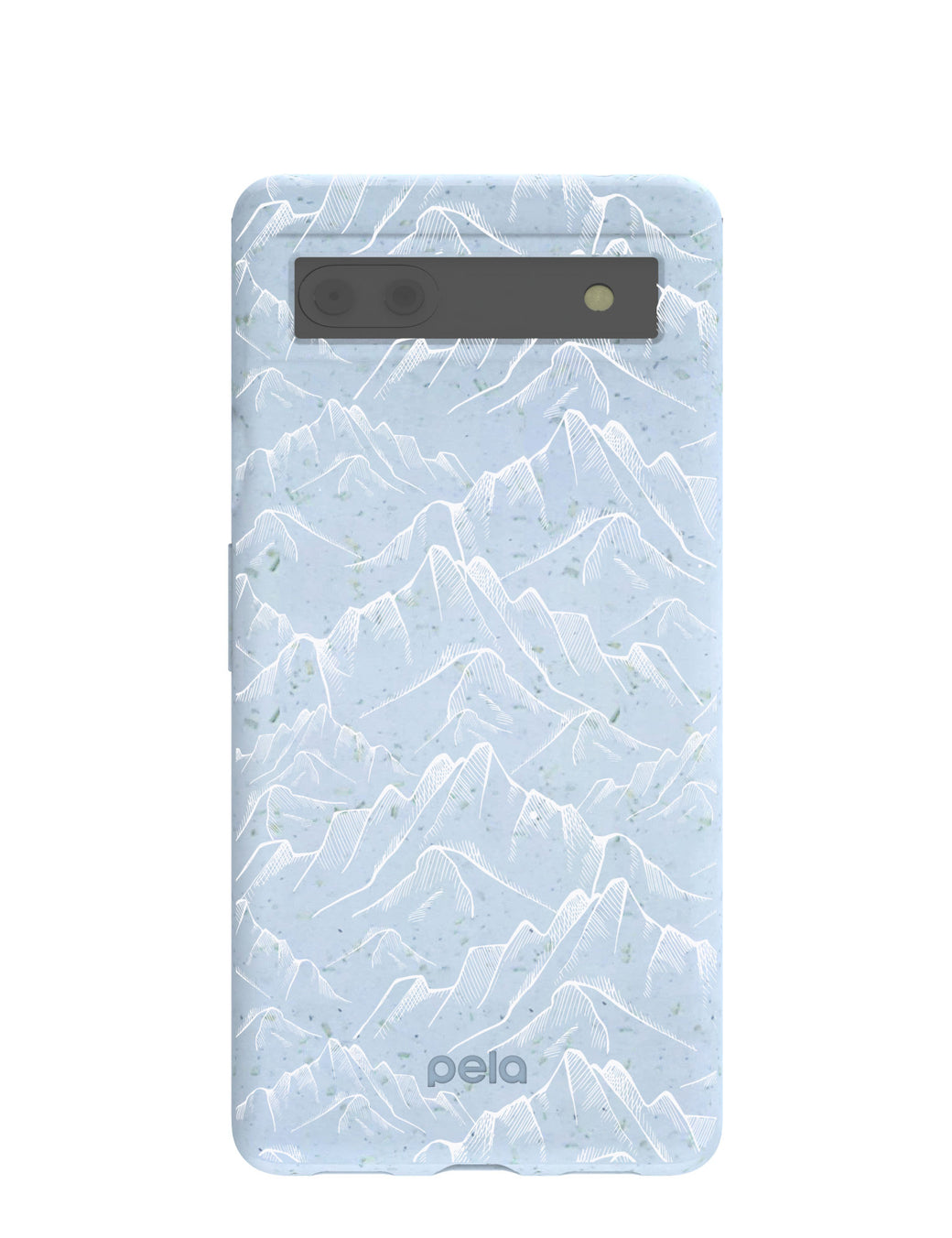 Powder Blue Snowy Mountains Google Pixel 6a Case