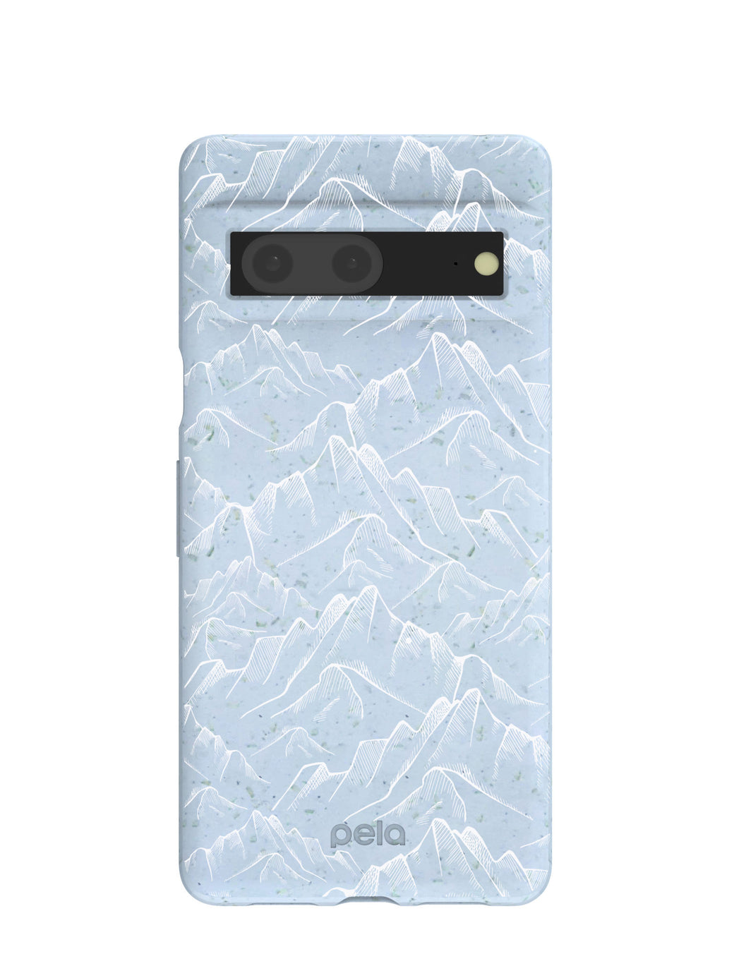 Powder Blue Snowy Mountains Google Pixel 7 Case