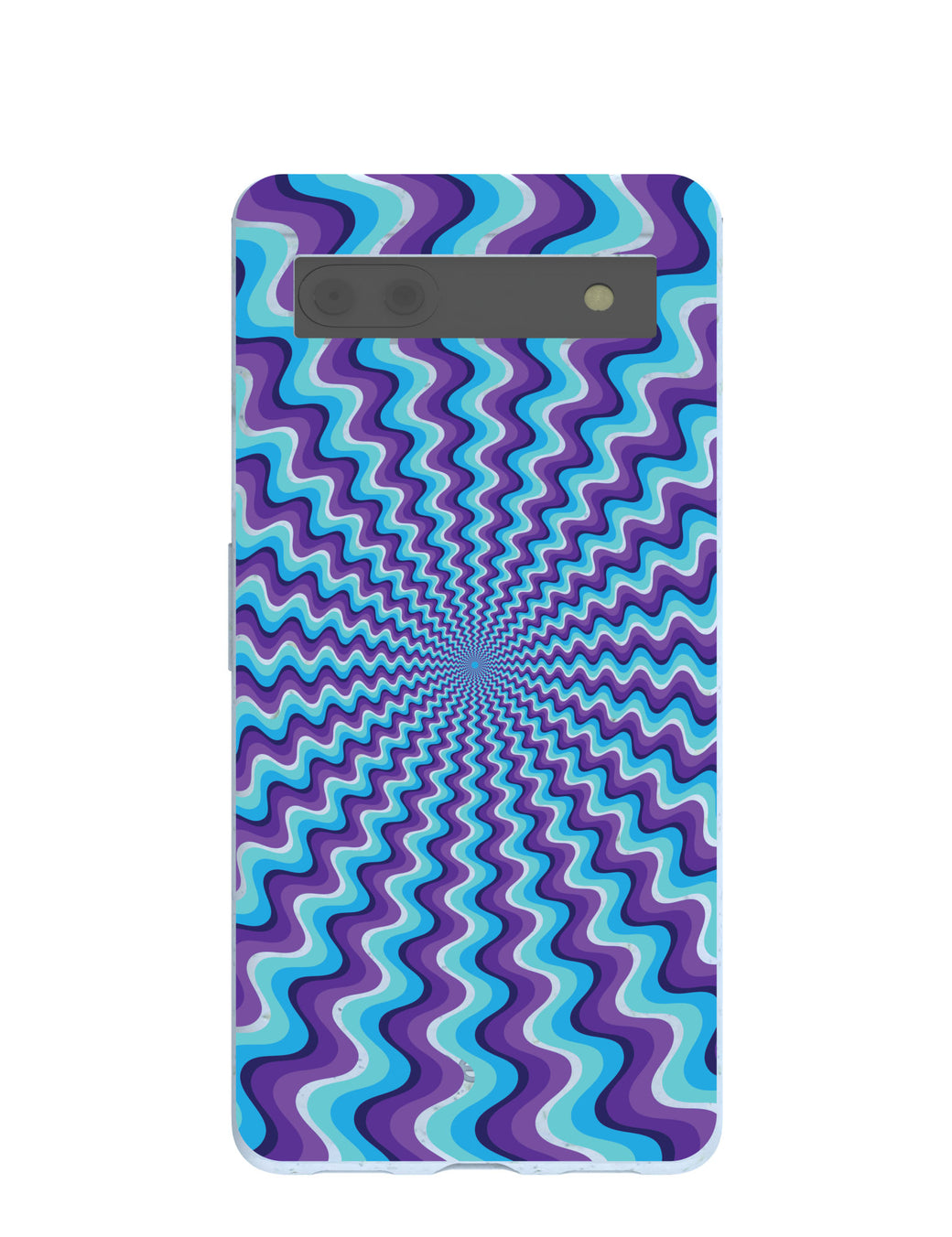 Powder Blue Spiral Google Pixel 6a Case