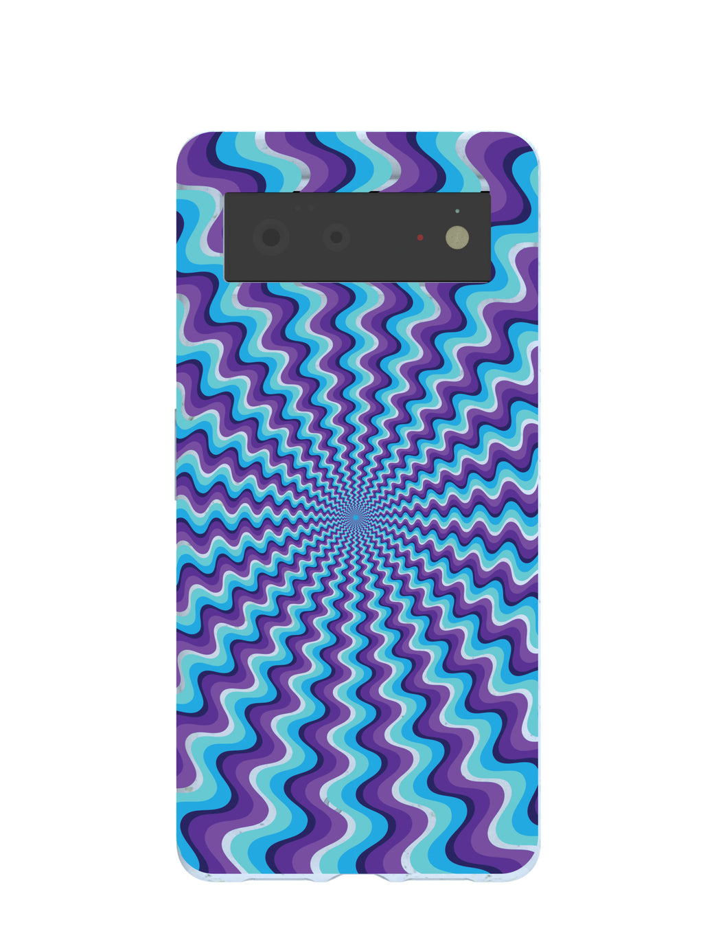 Powder Blue Spiral Google Pixel 6 Case