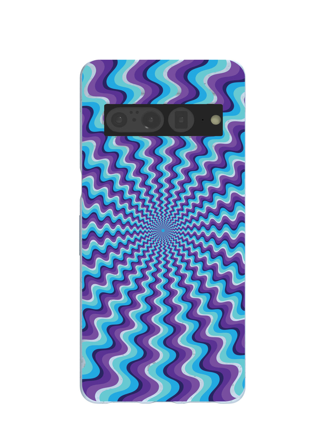 Powder Blue Spiral Google Pixel 7 Pro Case