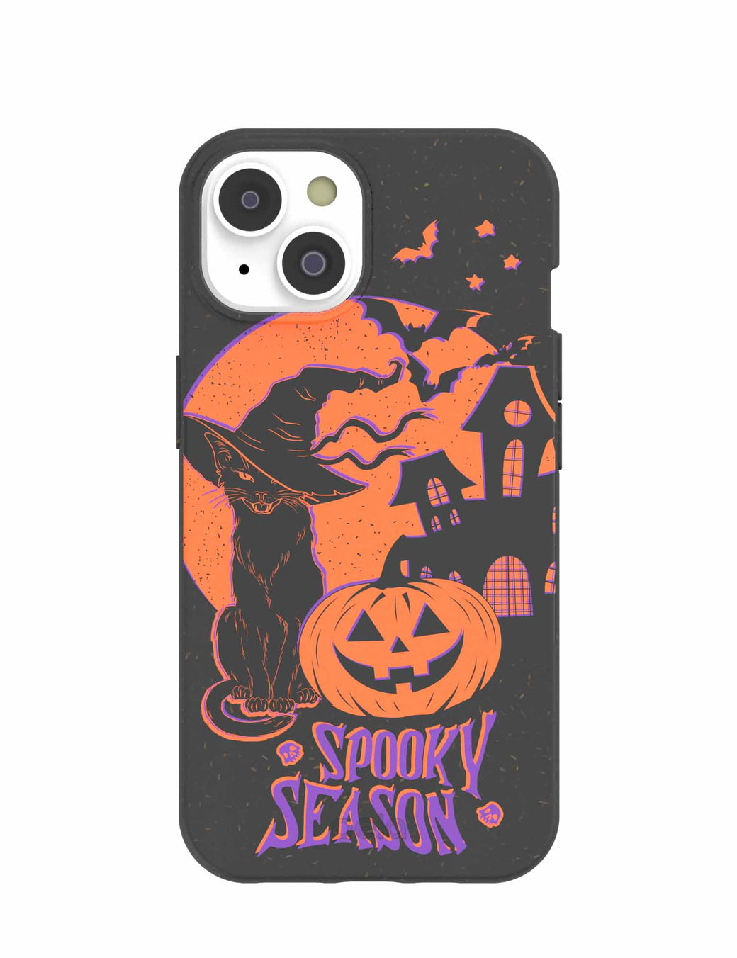 Black Spooky Szn iPhone 14 Case with MagSafe Module