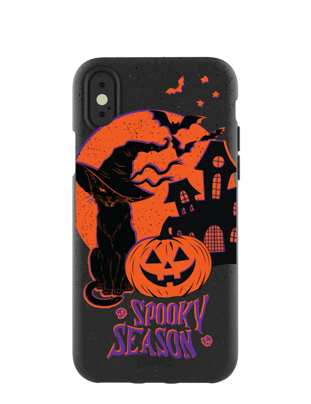 Black Spooky Szn iPhone X Case