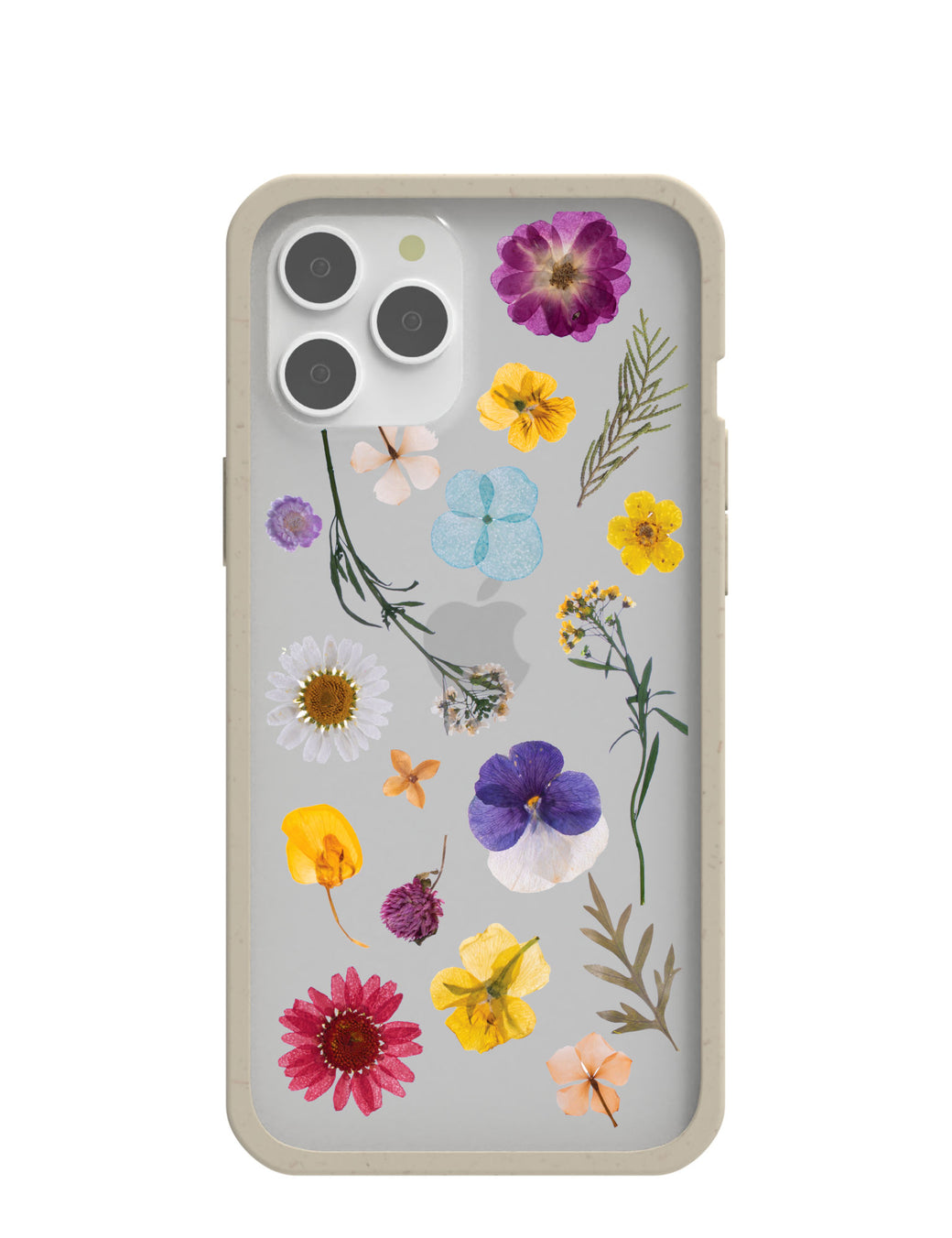 Clear Springtime iPhone 12 Pro Max Case With London Fog Ridge