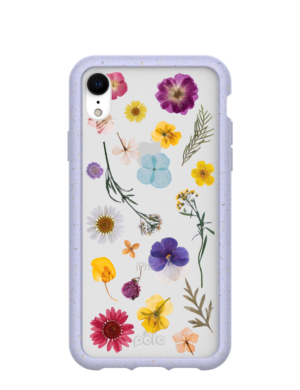 Clear Springtime iPhone XR Case With Lavender Ridge