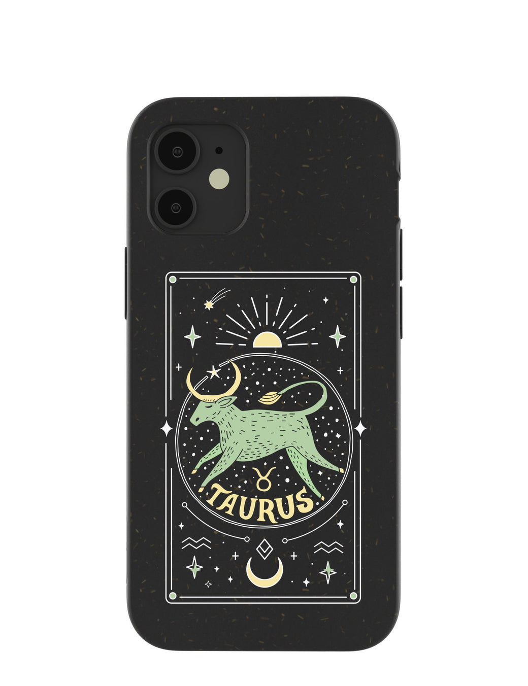 Black Taurus iPhone 12 Mini Case