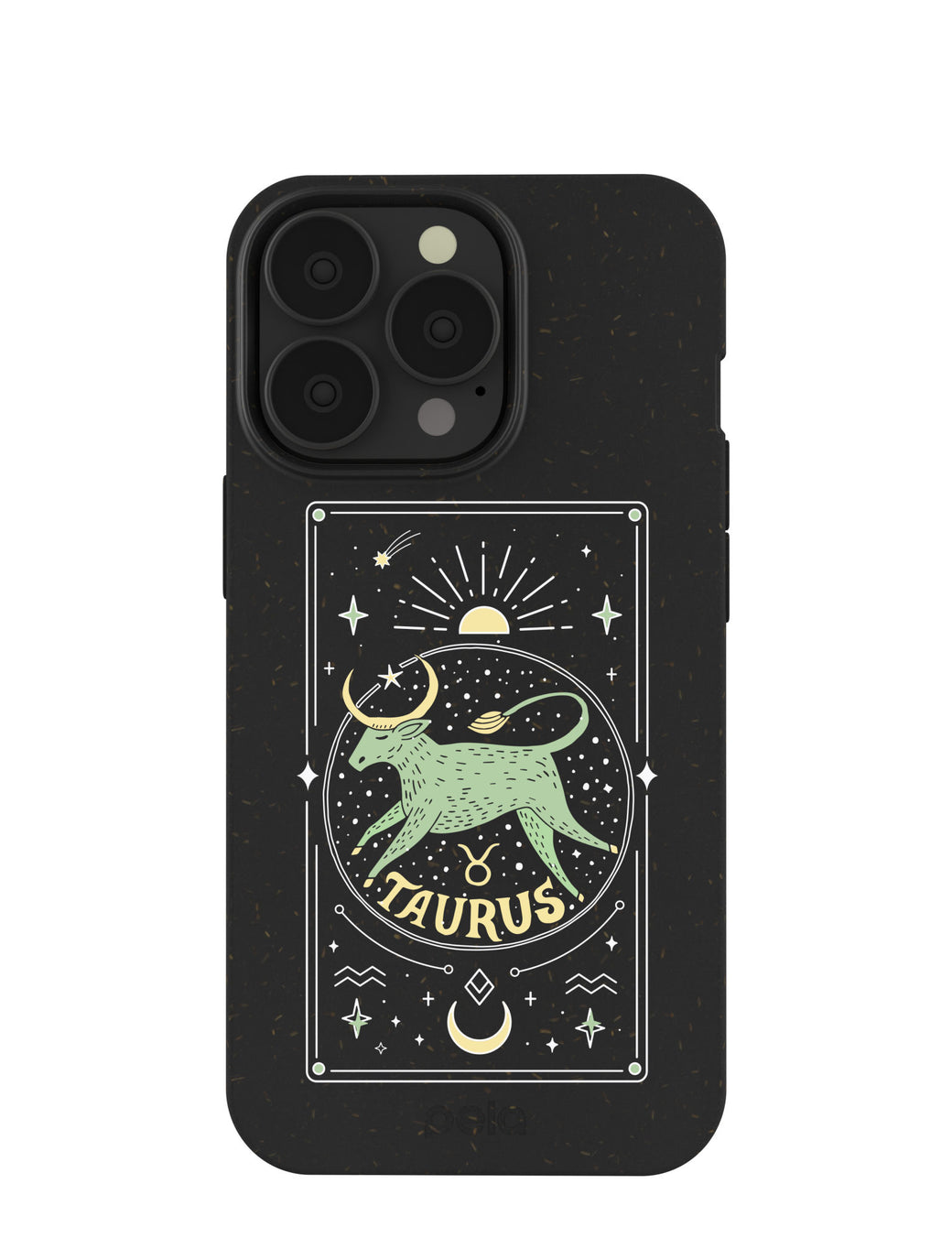 Black Taurus iPhone 13 Pro Case