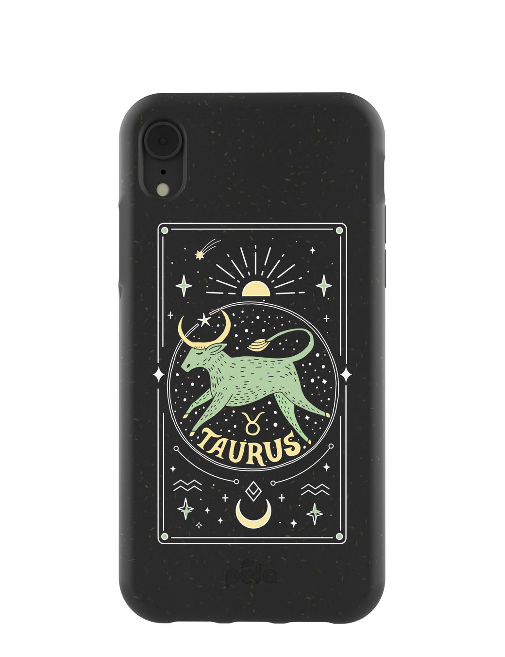 Black Taurus iPhone XR Case