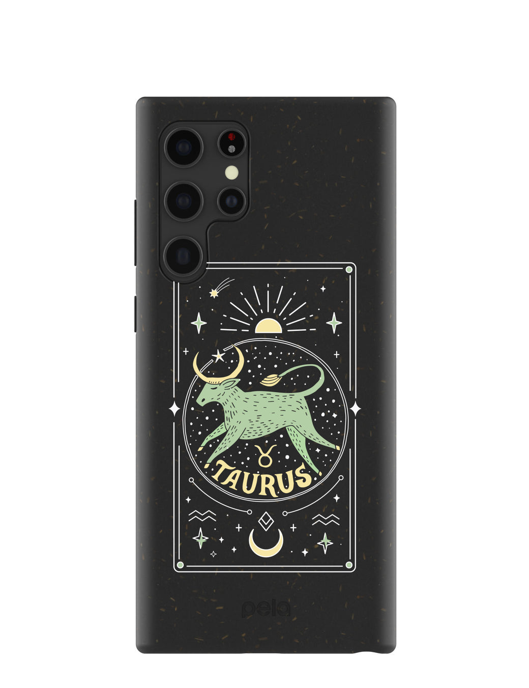 Black Taurus Samsung Galaxy S22 Ultra Case