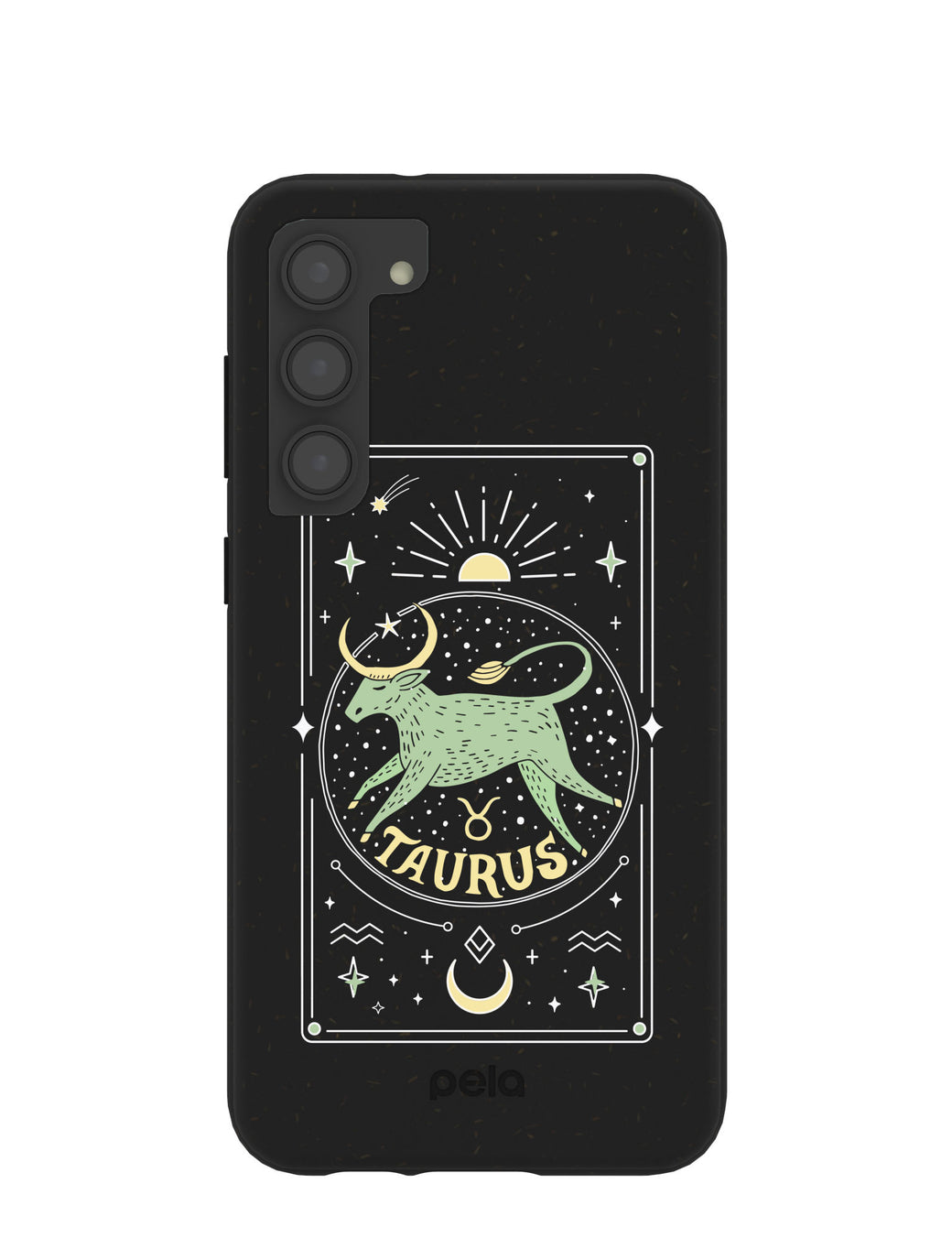 Black Taurus Samsung Galaxy S23+(Plus) Case