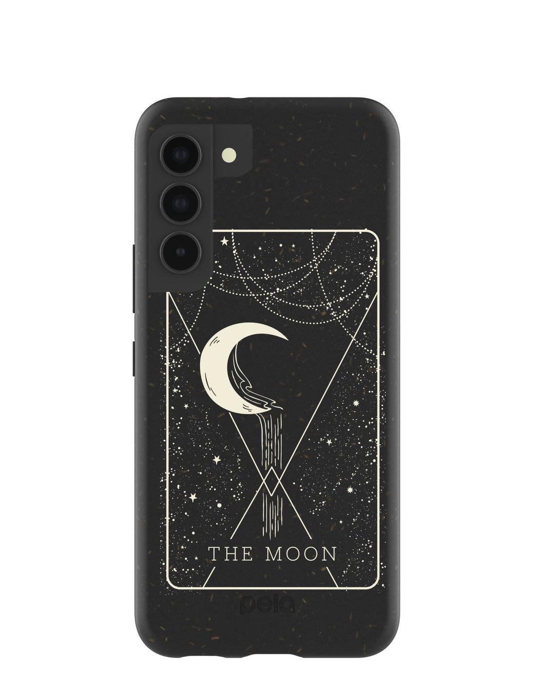 Black The Moon Samsung Galaxy S22 Case