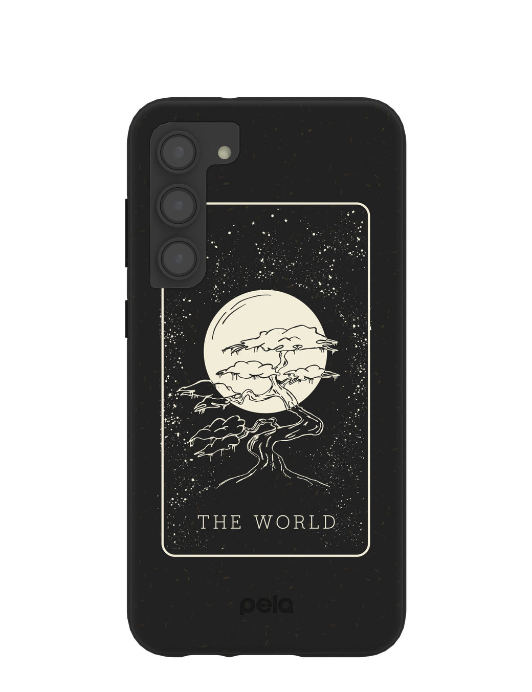 Black The World Samsung Galaxy S23+(Plus) Case