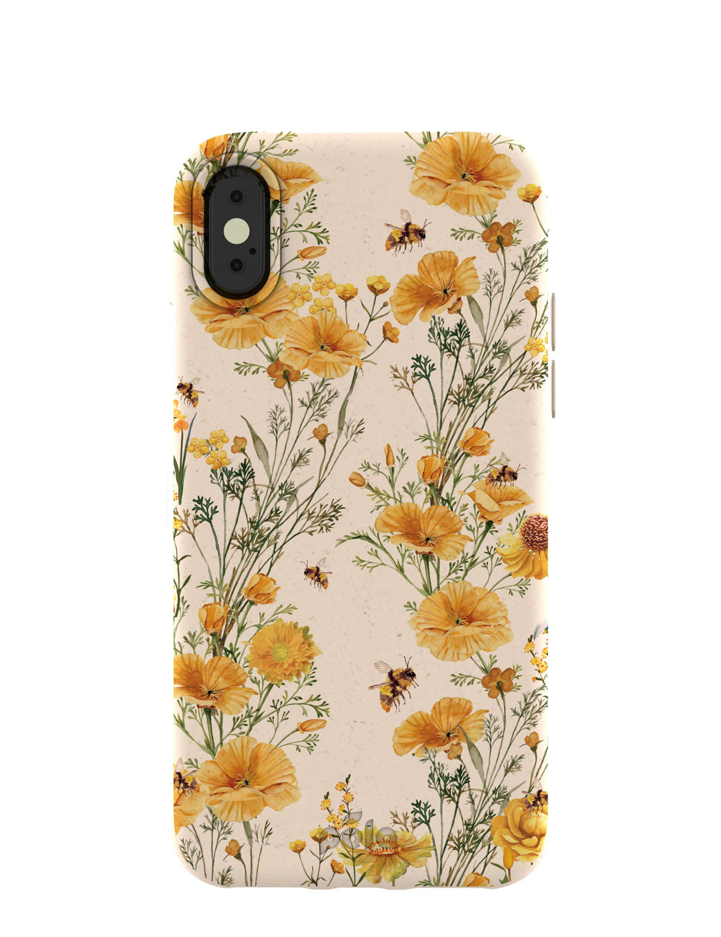 Seashell Vintage Bee iPhone X Case