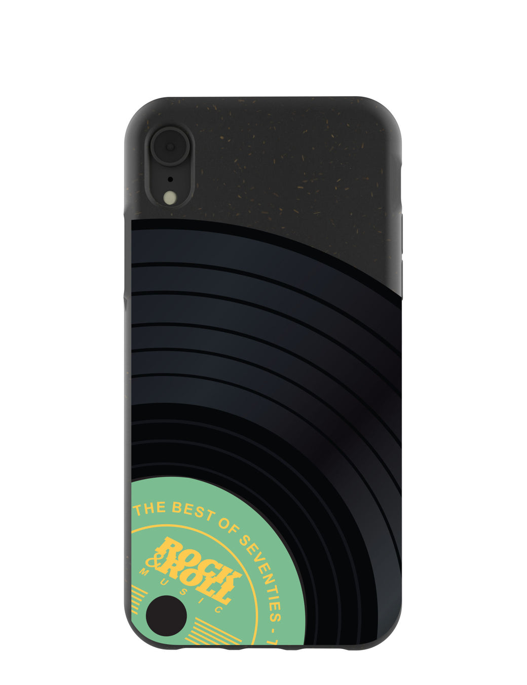 Black Vinyl Vibes iPhone XR Case