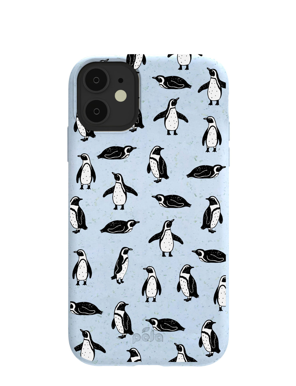 Powder Blue Waddles iPhone 11 Case
