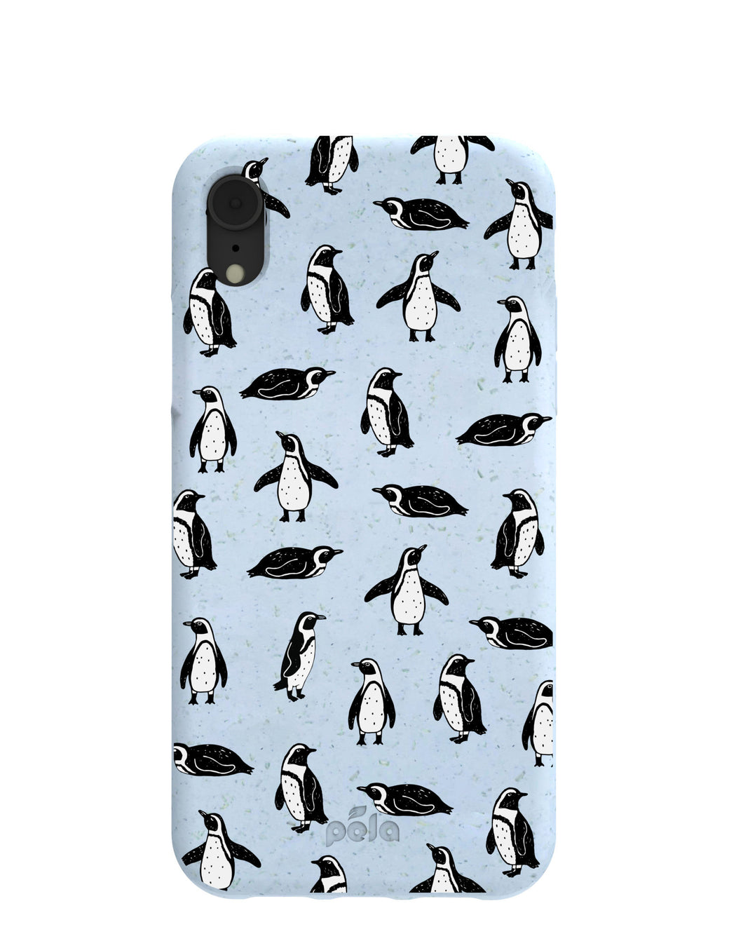 Powder Blue Waddles iPhone XR Case