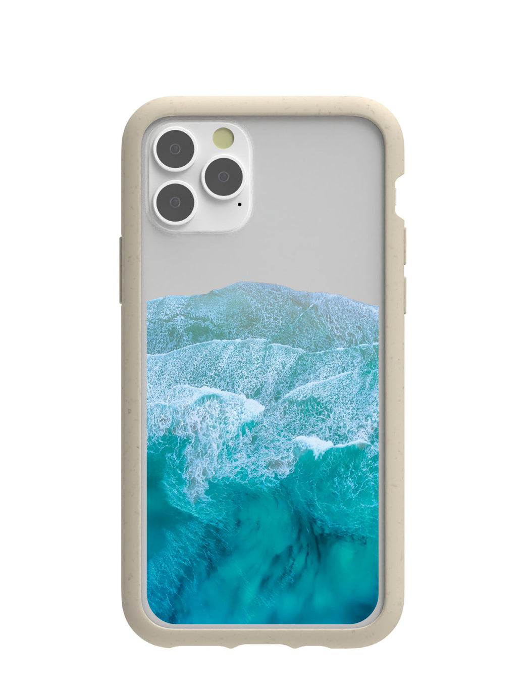 Clear Waves iPhone 11 Pro Case With London Fog Ridge