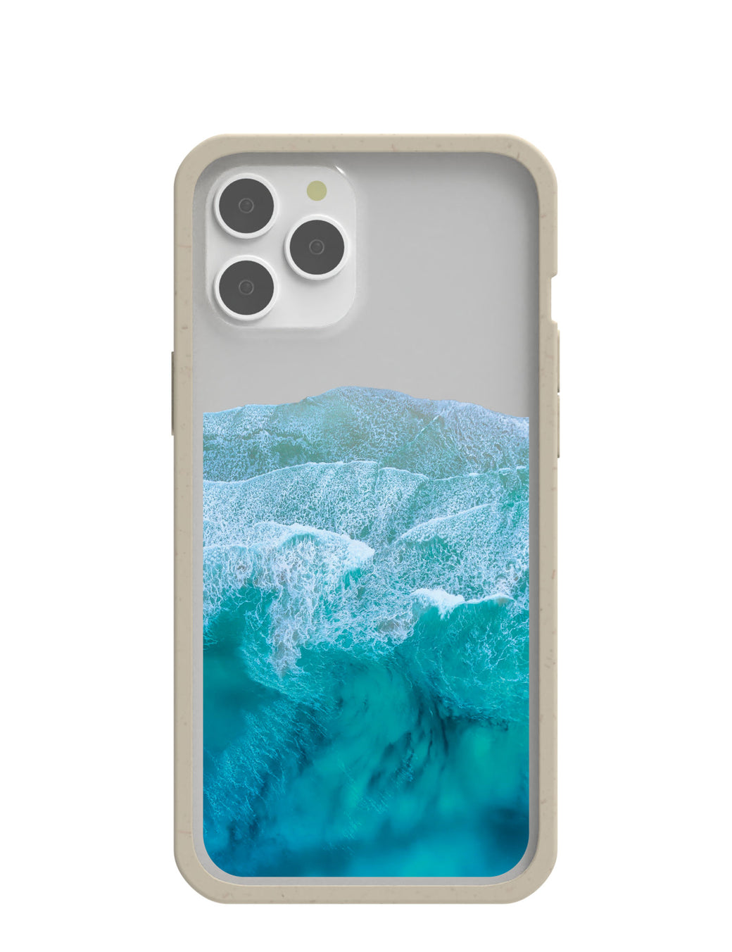 Clear Waves iPhone 12 Pro Max Case With London Fog Ridge