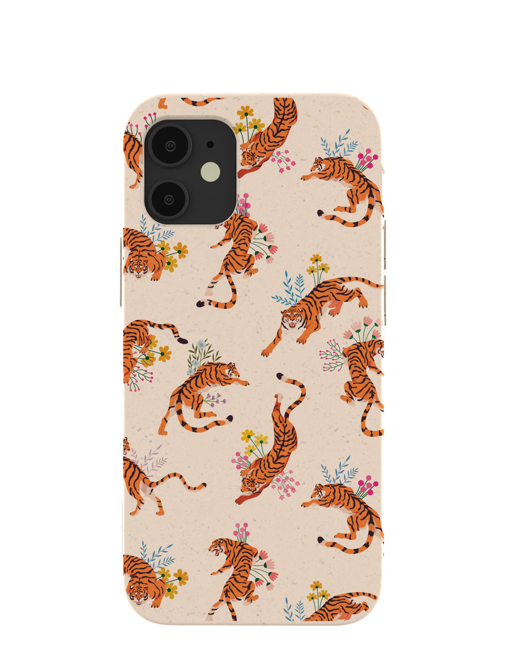Seashell Whimsical Tigers iPhone 12 Mini Case