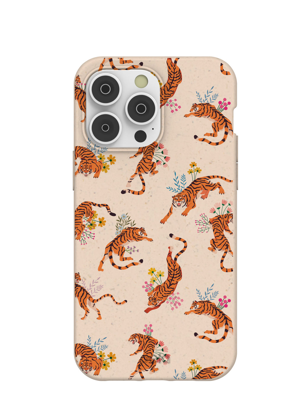 Seashell Whimsical Tigers iPhone 14 Pro Max Case with MagSafe Module