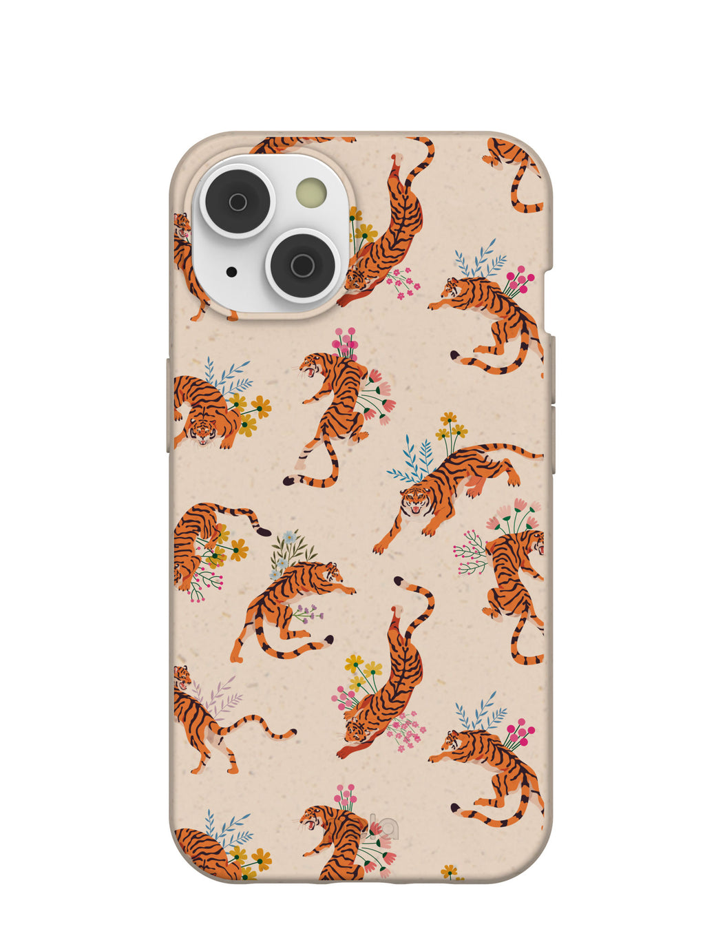 Seashell Whimsical Tigers iPhone 14 Case with MagSafe Module