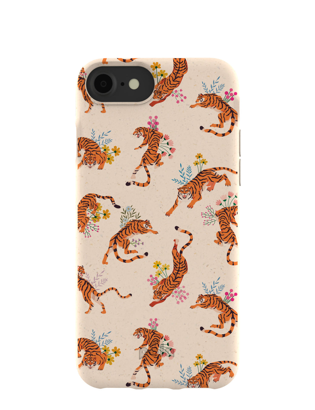 Seashell Whimsical Tigers iPhone 6/6s/7/8/SE Case