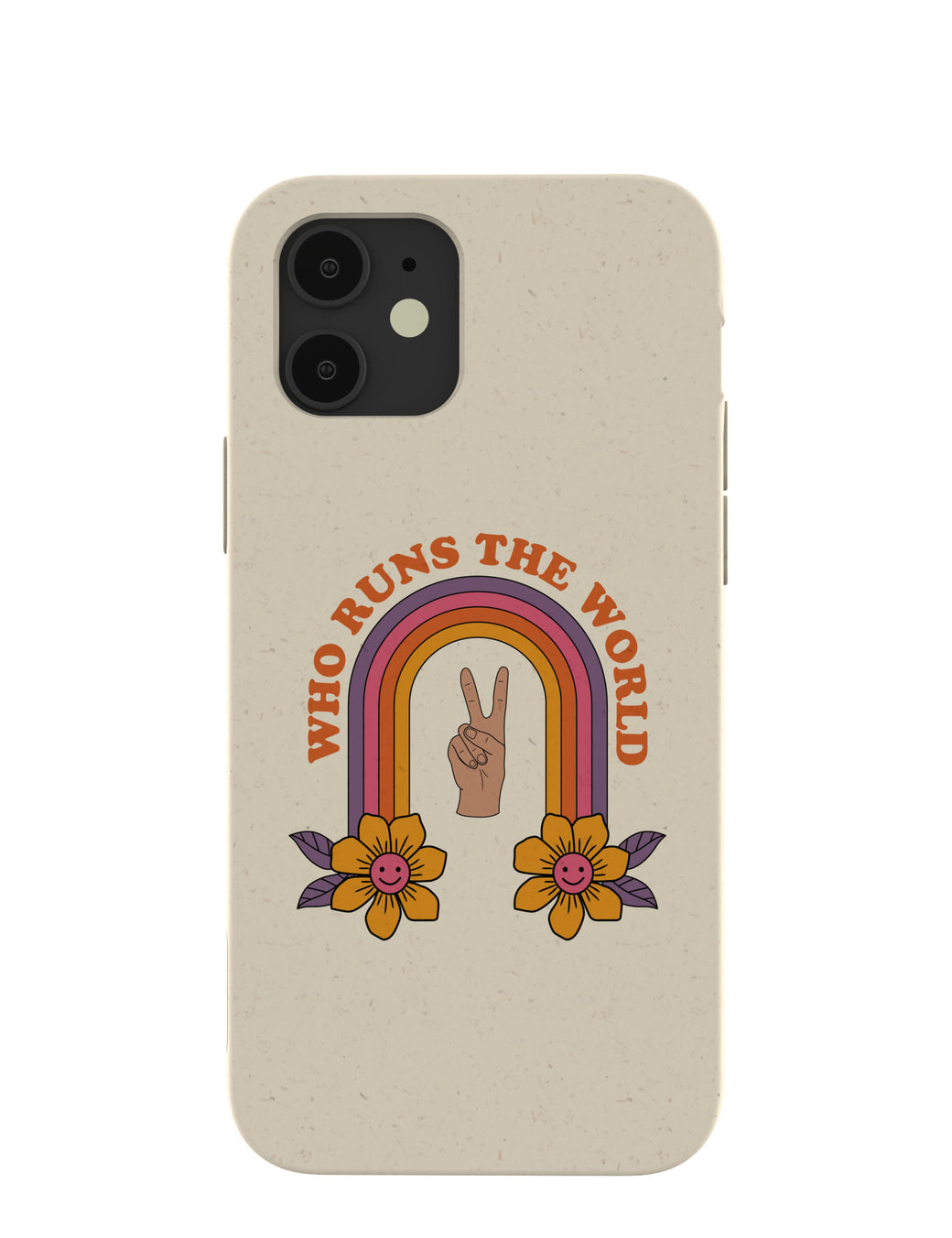 London Fog Who runs the world iPhone 12/ iPhone 12 Pro Case